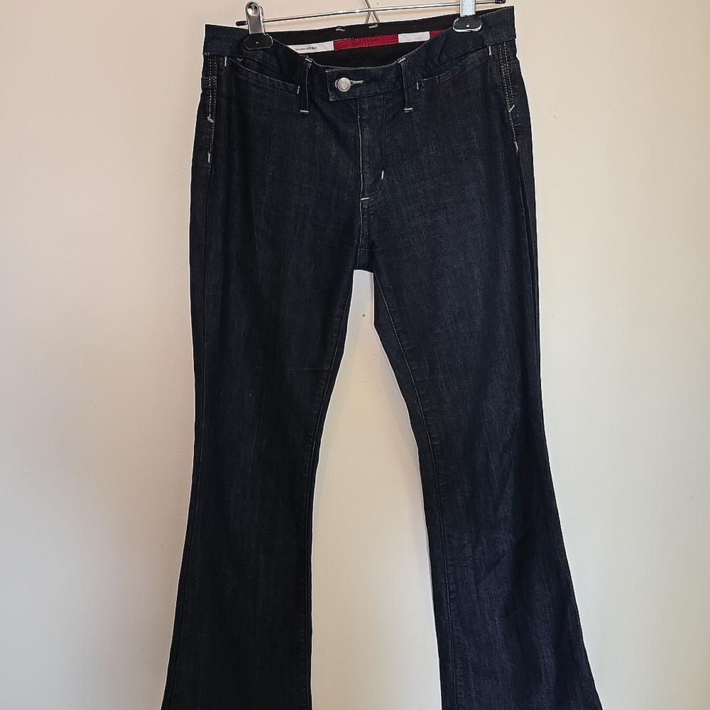 Women's Black Flared Jeans